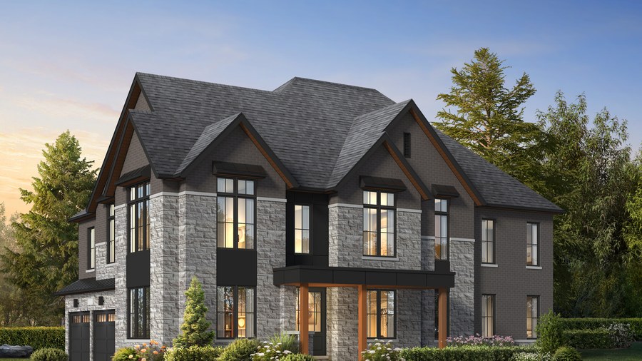 40-03 floor plan at The Castle Mile by Opus Homes in Brampton, Ontario