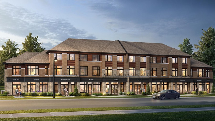 LW-TH-01 floor plan at Greenwood Seaton by Opus Homes in Pickering, Ontario