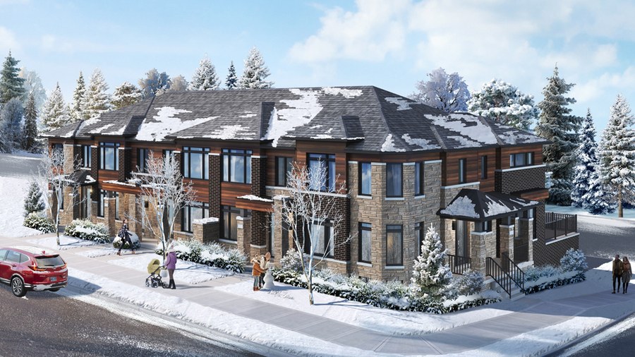 RL-TH-07 floor plan at Greenwood Seaton by Opus Homes in Pickering, Ontario
