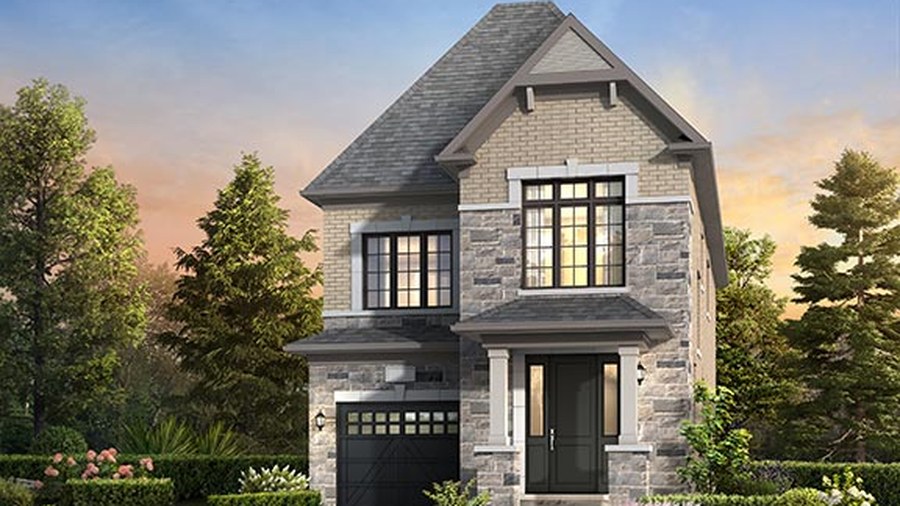 30-03 floor plan at Seatonville (OH) by Opus Homes in Pickering, Ontario