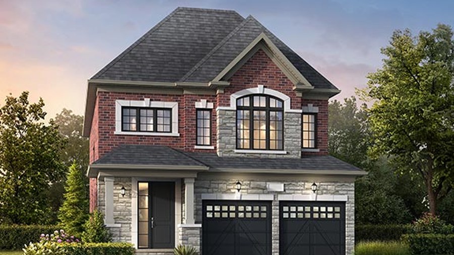 36-01 floor plan at Seatonville (OH) by Opus Homes in Pickering, Ontario