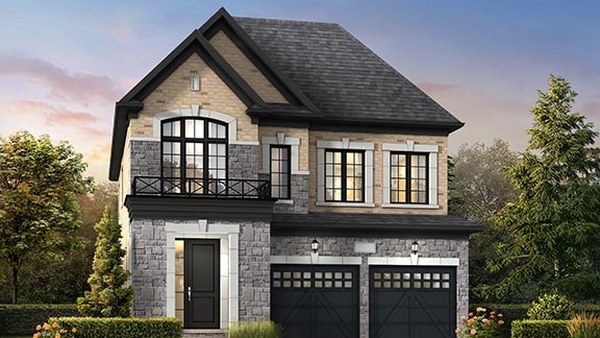 The 36-02 new home model plan at the Seatonville (OH) by Opus Homes in Pickering