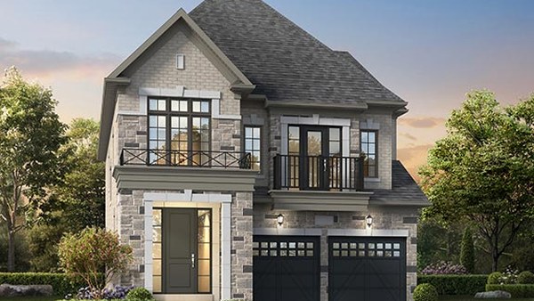 The 36-03 new home model plan at the Seatonville (OH) by Opus Homes in Pickering