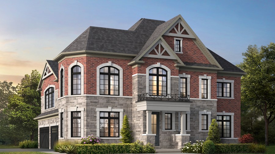 36-06 floor plan at Seatonville (OH) by Opus Homes in Pickering, Ontario