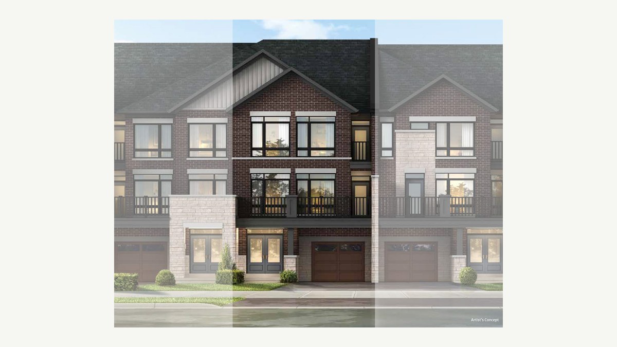 Bakersfield floor plan at Heritage Heights by Paradise Developments in Brampton, Ontario