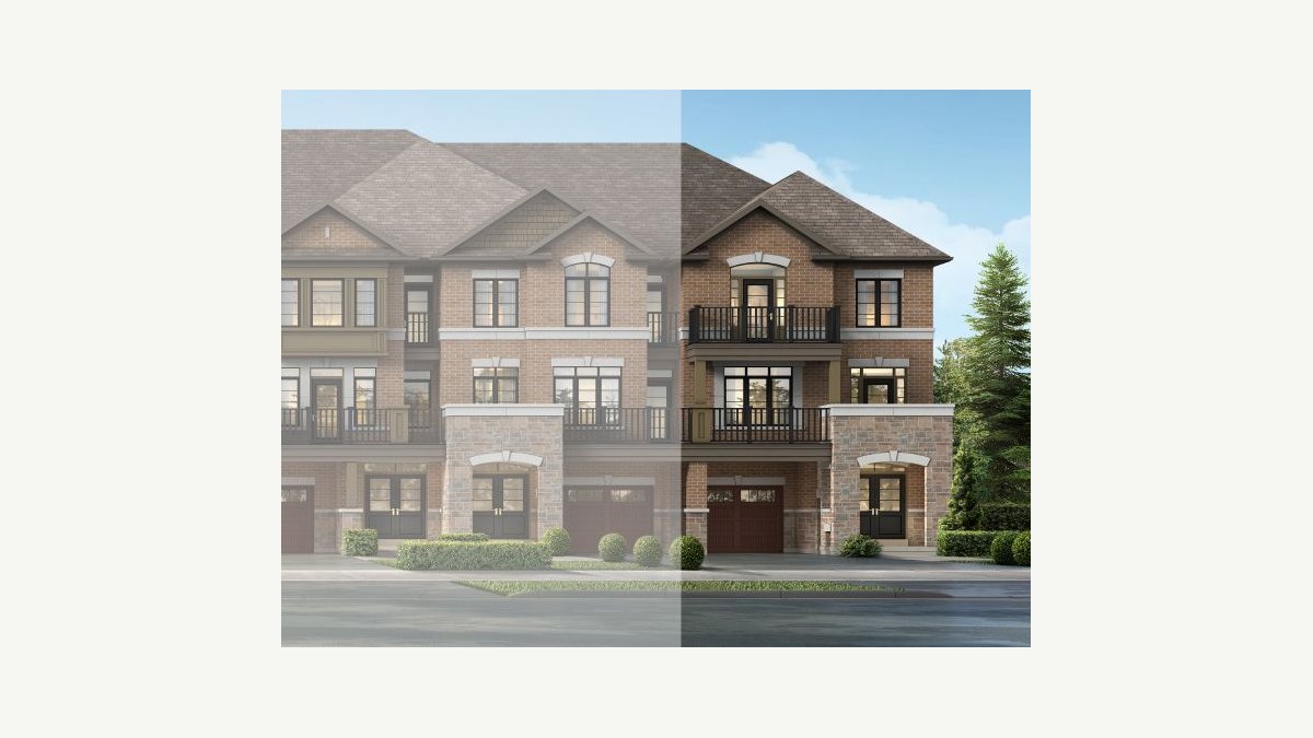 Edinburg floor plan at Heritage Heights by Paradise Developments in Brampton, Ontario