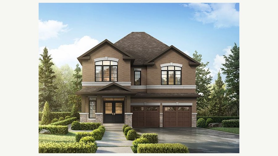 The Emerson new home model plan at the Heritage Heights by Paradise Developments in Brampton