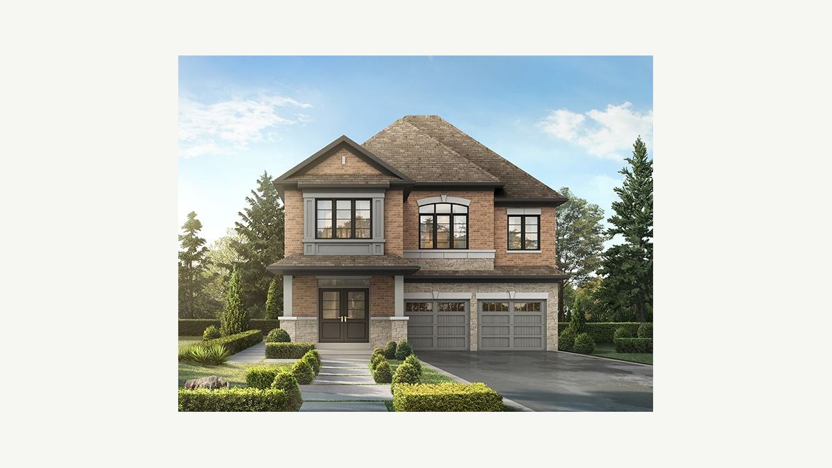 Finley floor plan at Heritage Heights by Paradise Developments in Brampton, Ontario
