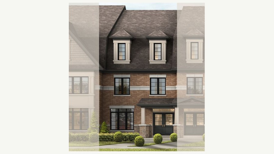 The Rowan new home model plan at the Heritage Heights by Paradise Developments in Brampton