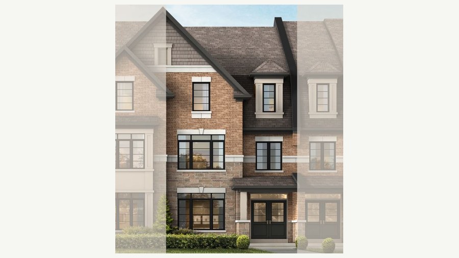 The Tucker new home model plan at the Heritage Heights by Paradise Developments in Brampton