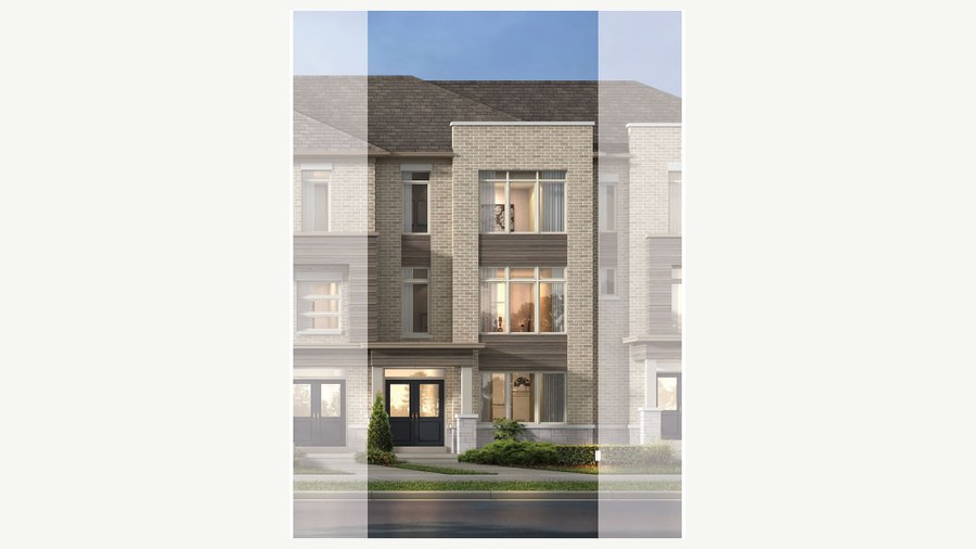 The Adele new home model plan at the High Point by Paradise Developments in Brampton