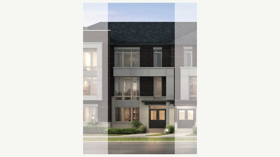 The Colehill new home model plan at the High Point by Paradise Developments in Brampton