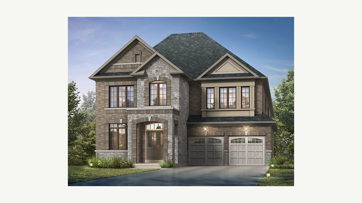 Hudson floor plan at High Point by Paradise Developments in Brampton, Ontario