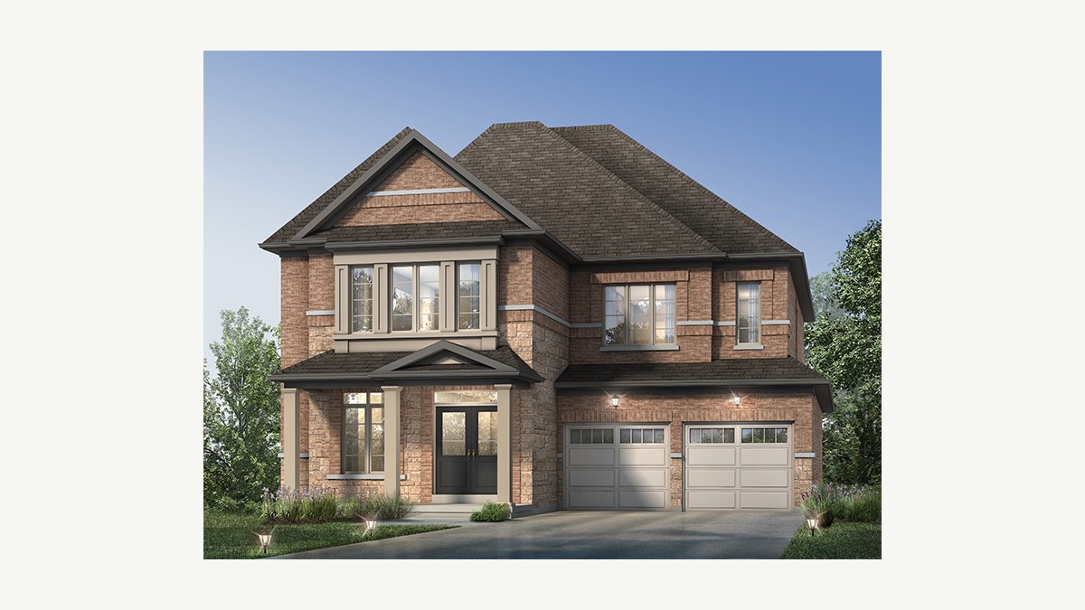 Juliet floor plan at High Point by Paradise Developments in Brampton, Ontario