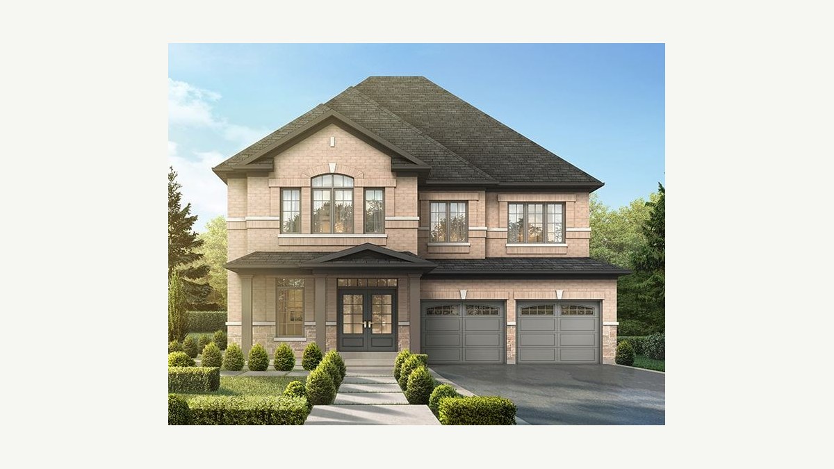 Aria floor plan at Milton View by Paradise Developments in Milton, Ontario