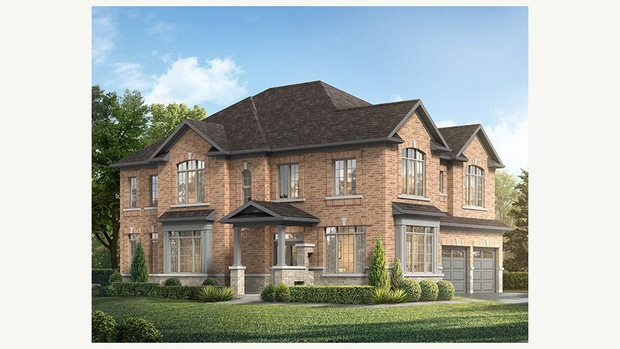 The Faye new home model plan at the Milton View by Paradise Developments in Milton