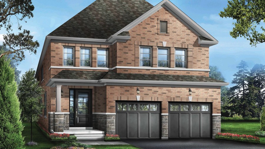 Aspen A floor plan at Trails of Lily Lake by Parkview Homes in Peterborough, Ontario