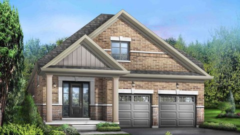 The Cedar A new home model plan at the Trails of Lily Lake by Parkview Homes in Peterborough