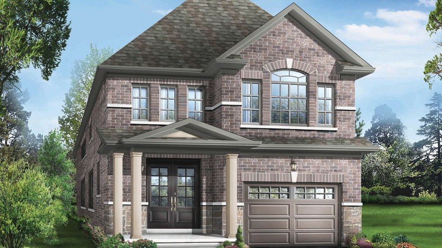 Ivy A floor plan at Trails of Lily Lake by Parkview Homes in Peterborough, Ontario