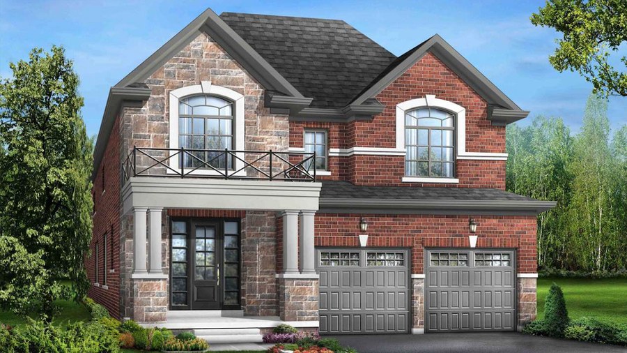 Maple A floor plan at Trails of Lily Lake by Parkview Homes in Peterborough, Ontario