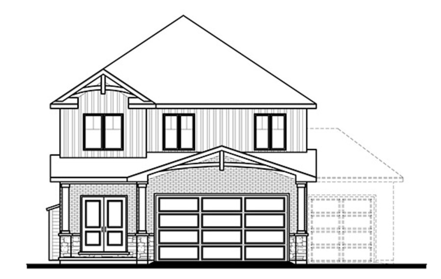 The Creighton floor plan at Talbotville Meadows by Patzer Homes in Talbotville, Ontario