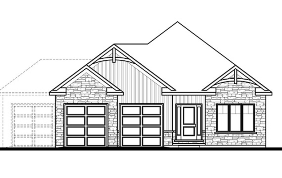 The Everton floor plan at Talbotville Meadows by Patzer Homes in Talbotville, Ontario