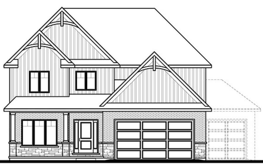 The Glenwood floor plan at Talbotville Meadows by Patzer Homes in Talbotville, Ontario
