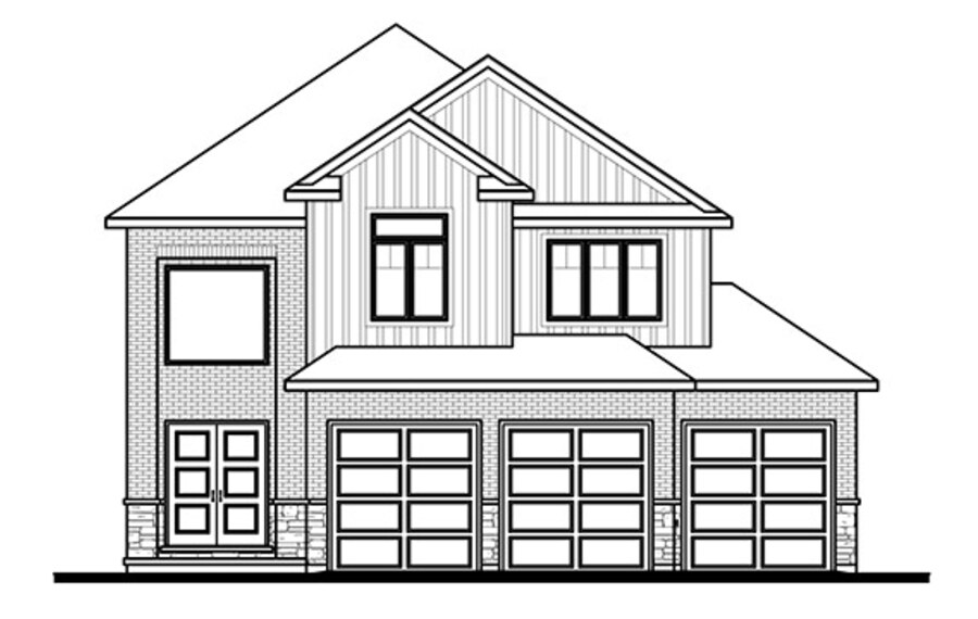 The Hawthorne floor plan at Talbotville Meadows by Patzer Homes in Talbotville, Ontario
