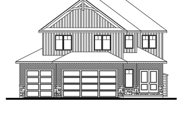 The The Kensington new home model plan at the Talbotville Meadows by Patzer Homes in Talbotville