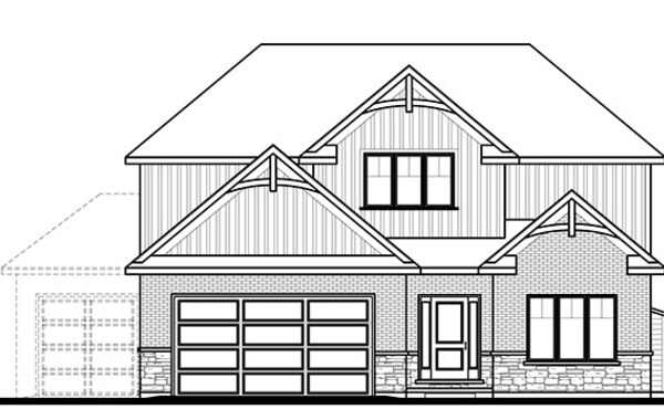 The The Maplewood new home model plan at the Talbotville Meadows by Patzer Homes in Talbotville