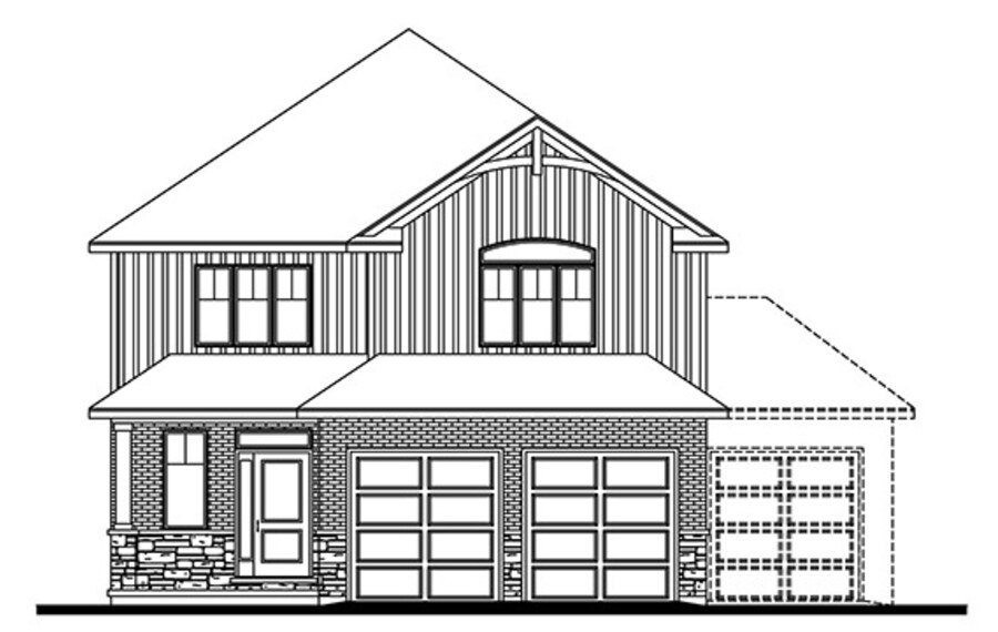 The Niagara floor plan at Talbotville Meadows by Patzer Homes in Talbotville, Ontario