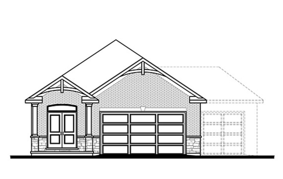 The Perry floor plan at Talbotville Meadows by Patzer Homes in Talbotville, Ontario