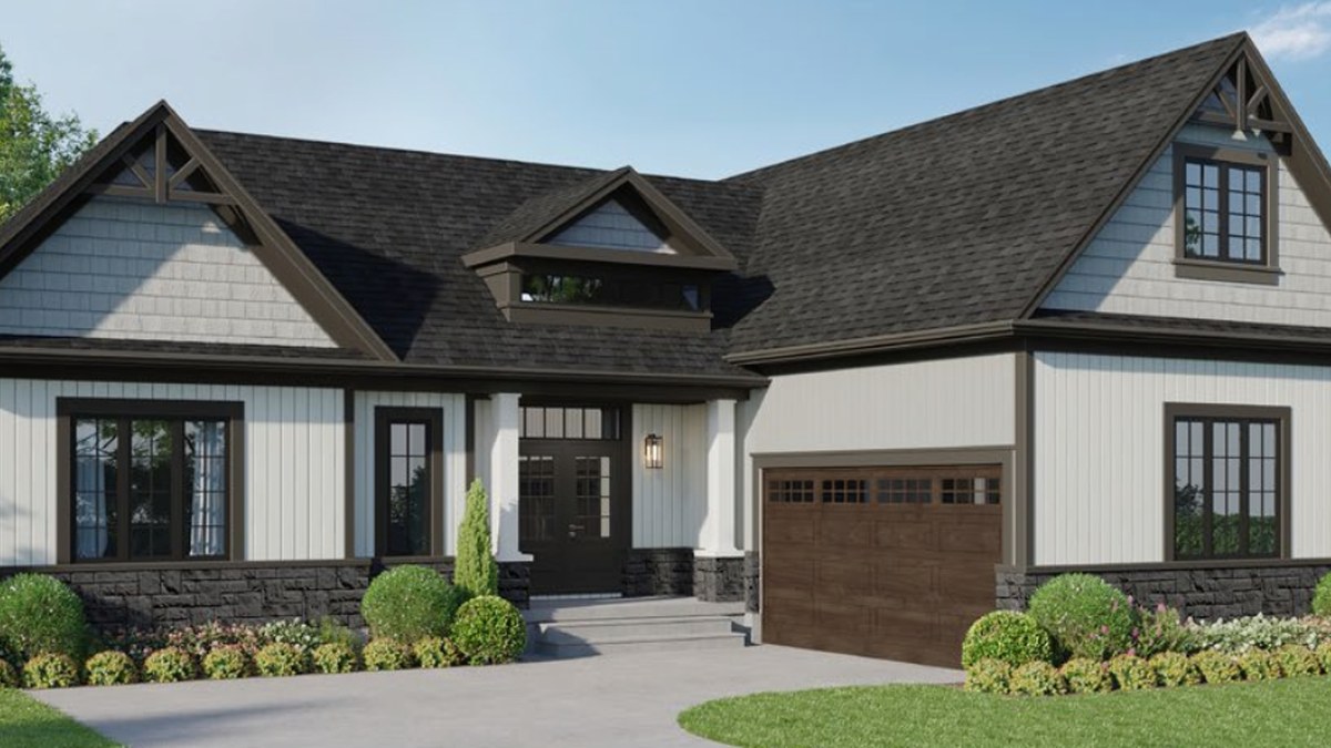The Marquee floor plan at Royal Maple by Phelps Homes in Jordan Station, Ontario