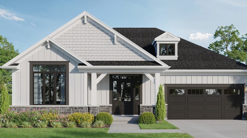 The The Windsor new home model plan at the Royal Maple by Phelps Homes in Jordan Station