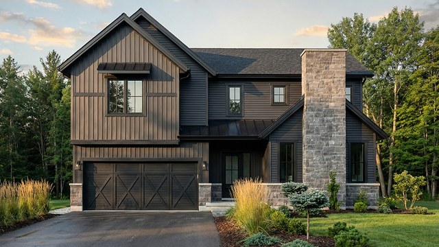 The Rowan new home model plan at the Diamondview Estates by Phoenix Homes in Carp