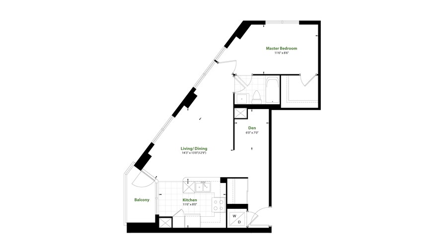 The Residence 17 new home model plan at the Cypress at Pinnacle Etobicoke by Pinnacle International in Etobicoke