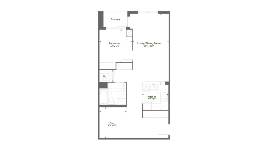 The Residence 22 new home model plan at the Cypress at Pinnacle Etobicoke by Pinnacle International in Etobicoke
