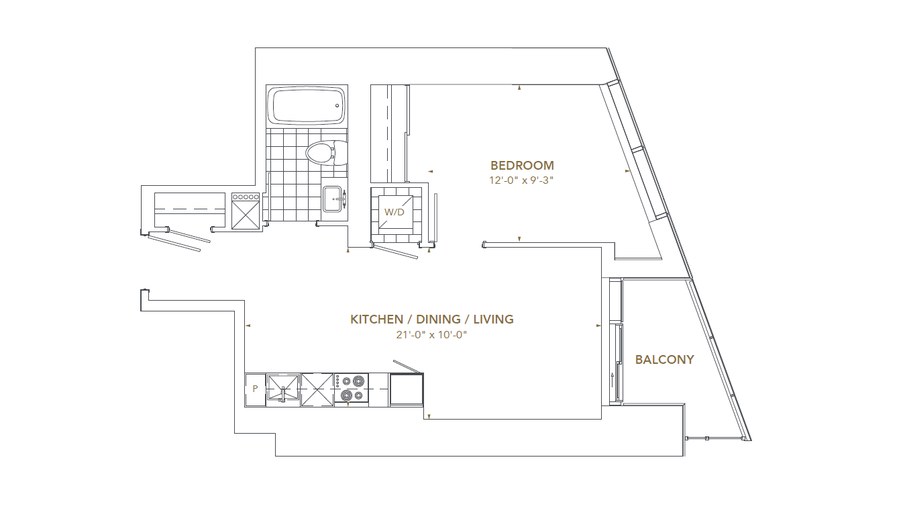 The Residence 11 new home model plan at the Pinnacle SkyTower by Pinnacle International in Toronto