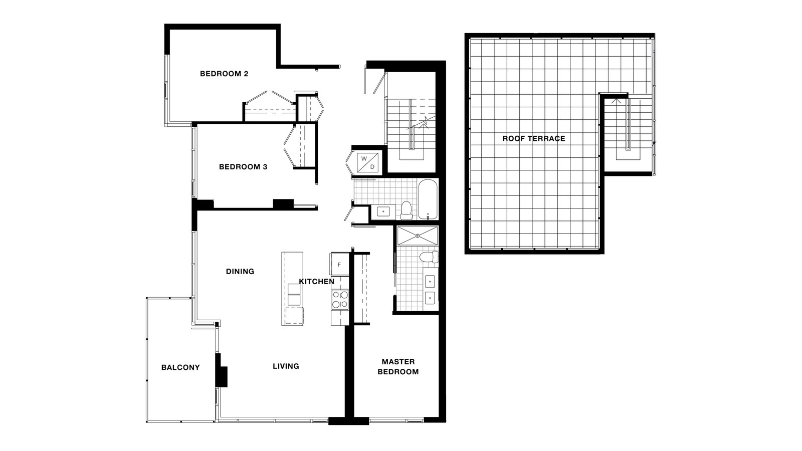 Penthouse 02 floor plan at Torino Pinnacle Living at Capstan Village by Pinnacle International in Richmond, British Columbia