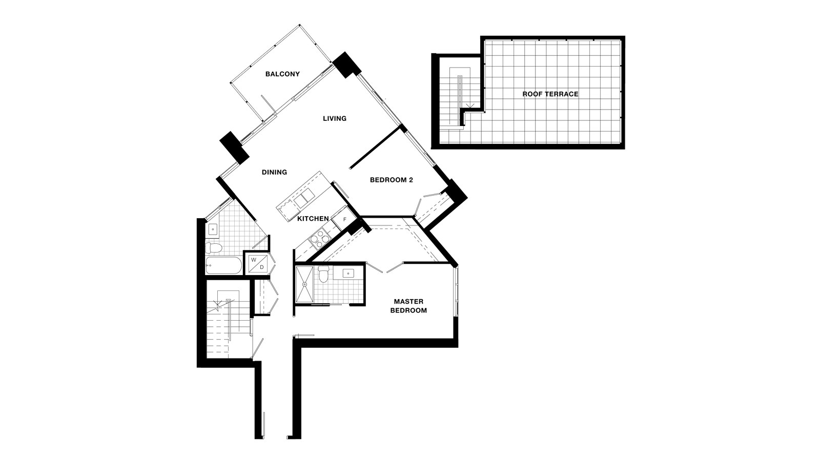Penthouse 06 floor plan at Torino Pinnacle Living at Capstan Village by Pinnacle International in Richmond, British Columbia