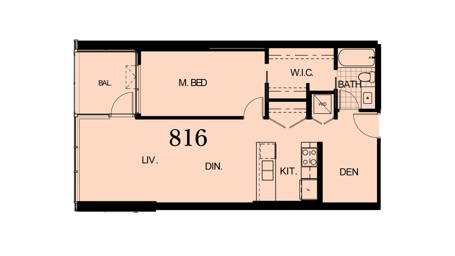 The Suite 816 new home model plan at the Torino Pinnacle Living at Capstan Village by Pinnacle International in Richmond