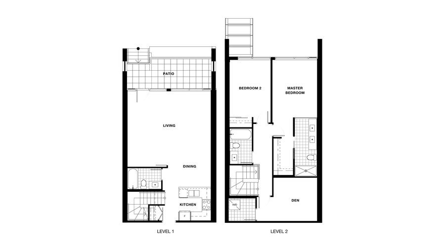 The Townhouse 19, 21 new home model plan at the Torino Pinnacle Living at Capstan Village by Pinnacle International in Richmond