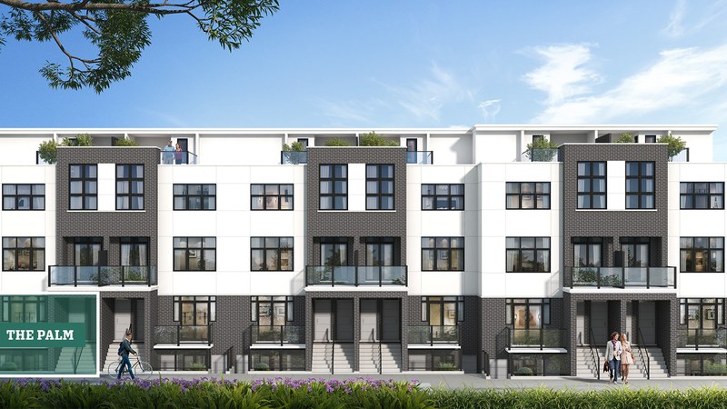 The The Palm new home model plan at the Viva Towns by Polocorp in Kitchener