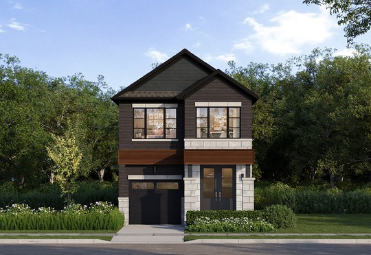 The Athena new home model plan at the Appellation by Primont Homes in Welland