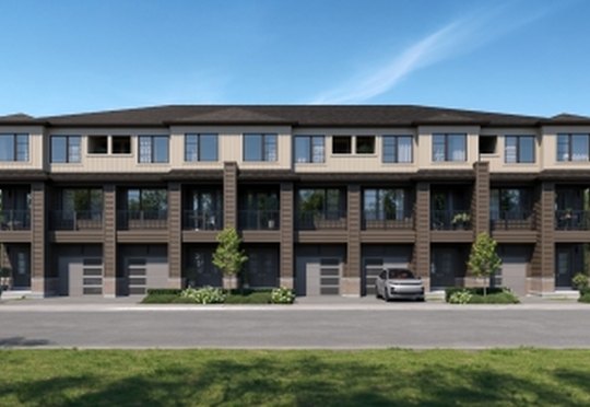 The Madison End new home model plan at the Appellation by Primont Homes in Welland