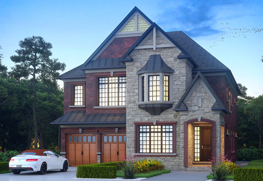 4501 floor plan at Joshua Creek Montage by Primont Homes in Oakville, Ontario