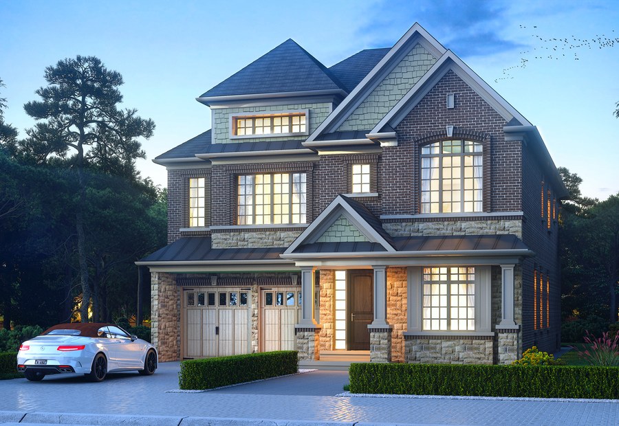 4502 floor plan at Joshua Creek Montage by Primont Homes in Oakville, Ontario