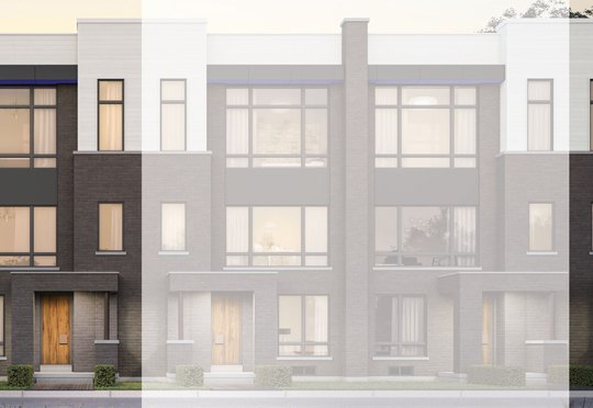 The RLT 01 new home model plan at the Joshua Creek Montage by Primont Homes in Oakville