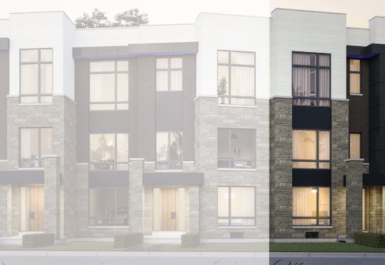 The RLT 06 new home model plan at the Joshua Creek Montage by Primont Homes in Oakville