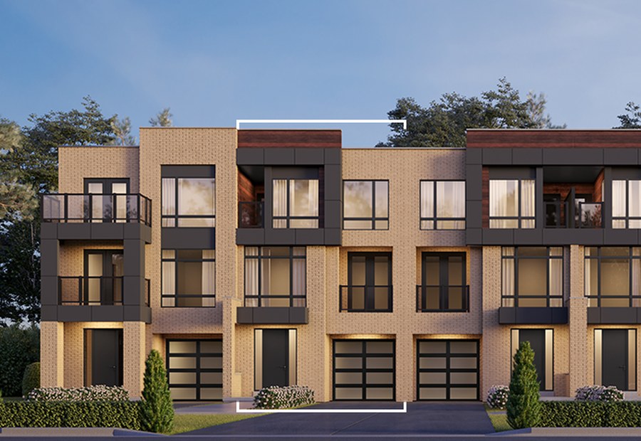 UT-2 floor plan at SXSW by Primont Homes in Vaughan, Ontario